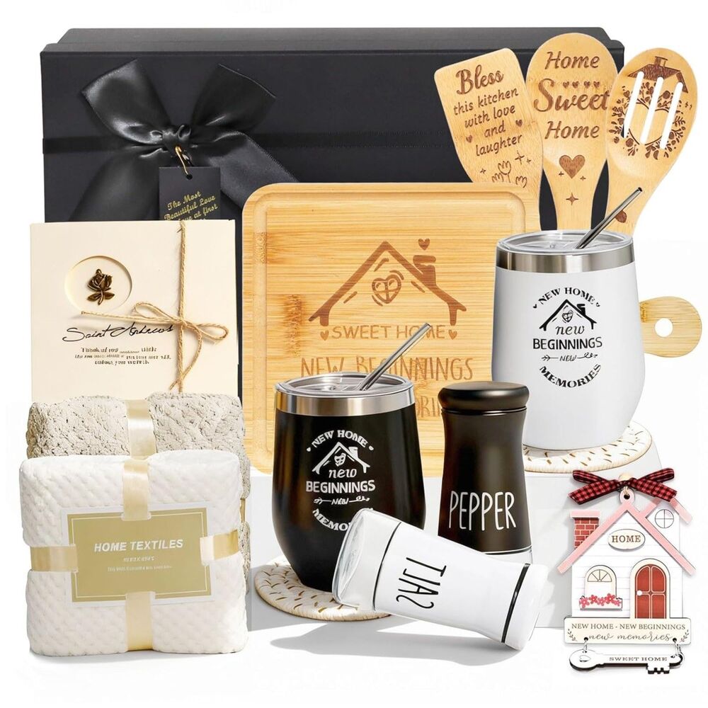 Housewarming Gift Basket New Home Gift Set 14 Piece